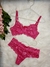 200762 - Conjunto Rendado Com Aro - Vermelho