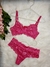 200762 - Conjunto Rendado Com Aro - Vermelho - comprar online