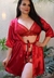 Robe Cetim Vermelho - Avulso - loja online