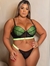 302396 - Cropped Bojo e Elasticos Fluor e Calcinha Sensual - Tulipa Rosé Lingeries