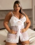 304014 - Camisola Sensual Fenda Frontal - Tulipa Rosé Lingeries