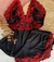 9355 - Baby Doll Liganete Premium Bicolor - Tulipa Rosé Lingeries