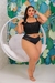9487 - Conjunto tipo Cropped Rendado e Calcinha Hot Pant - loja online