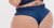 Sutiã Azul Detalhes Tule Poá + Calcinha Fio Duplo. na internet