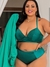 Biquini Com Bojo e Fio Duplo Hot Pant Verde - Tulipa Rosé Lingeries