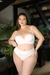 200284 - Conjunto Sutiã Tomara que caia e Fio Duplo Modelador - Tulipa Rosé Lingeries