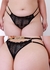 9440 - Calcinha Personalizada Renda Preta