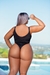 305004 - Maiô Preto Asa Delta Sexy e Cavado, em Lese - comprar online