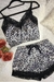 200750 - Short Doll Cetim Animal Print - comprar online