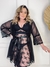 200788 - Look Completo Camisola Rendada + Robe Tule - loja online