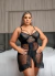 Imagem do 304014 - Camisola Sensual Fenda Frontal
