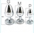 PLUG ANAL ALUMINIO - PEDRA AZUL ESCURO - Tulipa Rosé Lingeries
