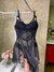 200559 - Camisola com Bojo, Renda e Tule com Fenda Frontal - Tulipa Rosé Lingeries