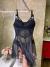 200559 - Camisola com Bojo, Renda e Tule com Fenda Frontal - Tulipa Rosé Lingeries
