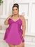 9922 - Camisola Sensual Liganete e Renda - comprar online