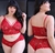 200760 - Conjunto Rendado Caleçon Vermelho