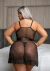 304014 - Camisola Sensual Fenda Frontal