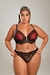 302145 - Conjunto Cropped Com Bojo em Tule e Renda
