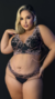 9033 - Conjunto em Renda Bicolor Angélica - Tulipa Rosé Lingeries
