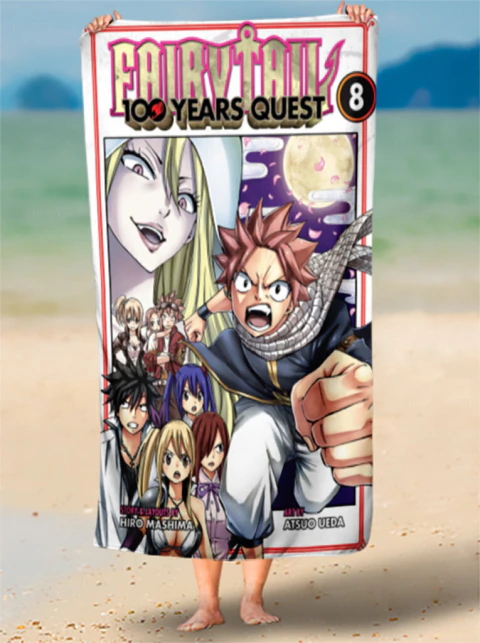 Toalha Guilda Fairy Tail: Seu nome na toalha