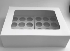 Caja Con Visor Para 24 Minicupcakes - Shot - comprar online