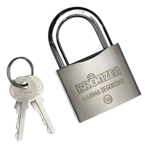 Candado Reforzado Pesado 38 Mm Acerado X Unidades