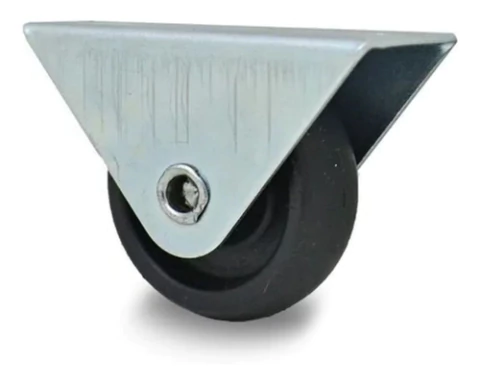 Rueda Fija Camera - Carricama 40mm De Pvc 50 Kilos Fija