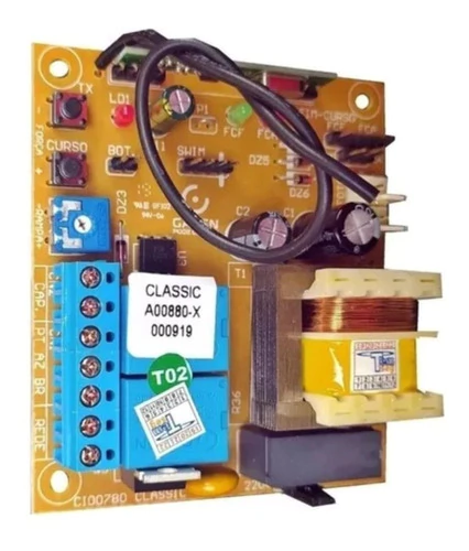 Placa Central Seg Classic Ch 500 / Solo Fit Motor Portón Analógico