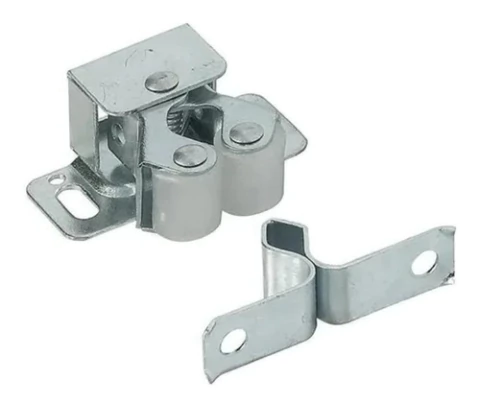 Retén A Rodillo Tope Puerta Mueble Zincado Reforzado X 100 Unidades