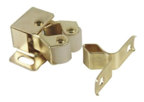 Retén A Rodillo Tope Puerta Mueble Bronceado Reforzado x 100 Unidades