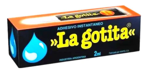 La Gotita - Adhesivo Instantáneo - 2ml - X 1 Unidad