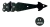 Bisagra Estilo Colonial Hierro Negro Tamaño Chica X 2 Unidades - comprar online