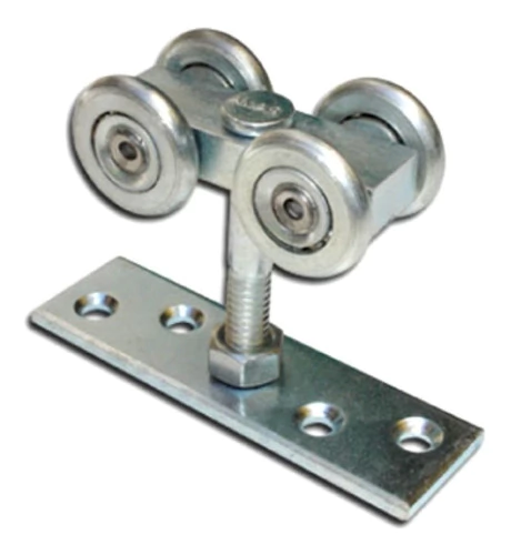 Carro 164 V Bis Acero 80 Kgs Corredizo Riel Colgante X 2 Un