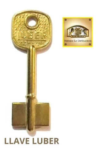 Llaves Seguridad Virgen Bronce Dob. Paleta Bolsa X 10 Unid