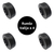 Ruedas Para Cama Pilates Spinning Valijas 48mm X 4 Unid