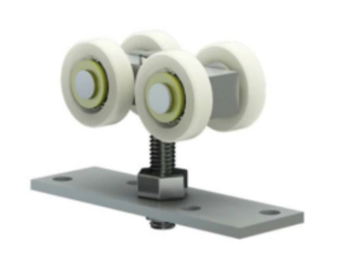 Carro 168 Nylon 60 Kgs Corredizo Riel 168 Colgante X Un