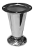 Pata Conica Cromada 10 Cm, Reforzada Sillon Mueble Mesada x Unidad