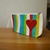 Necessaire Nylon B6 Coração - Com Base 6cm - comprar online
