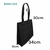 Ecobag Preta de Lona Lonita - Chique na internet