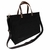 Bolsa Tote de Lona Americana com alça de couro e fecho de zíper e alça transversal - comprar online