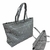 Bolsa de Praia Tote Bag Grande com Ziper Ecobag Nylon – Praia Ziper