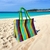 Sacola Com Zíper Reforçada - Grande Alça Longa Fecho écler 22x45x36 Nylon - Antony Produtos - Sacolas retornáveis de nylon e lona e Bolsas feitas com capricho para eventos de alto padrão ou para uso pessoal.