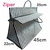 Grande Sacola de Feira Com Zíper Reforçada - Fecho écler 22x45x35 Nylon na internet