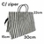 Bolsa Tote Nylon Pequena Coll. Zíper - Fecho écler 15x30x21 na internet