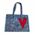 Sacola Bolsa Praia Média Coll Alça Longa Coração 22x42x30 - comprar online