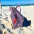 Imagem do Média Coll Resistente Sacola de Feira e Praia Com Coração e Zíper