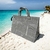 Sacola Com Zíper a Mais Resiste - Bolsa Praia Media Coll Ziper - Antony Produtos - Sacolas retornáveis de nylon e lona e Bolsas feitas com capricho para eventos de alto padrão ou para uso pessoal.