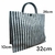Bolsa Praia Nylon Alça Curta Cabinho Fecho de Botão Pressão Antony Produtos 11x32x26