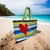 Imagem do Bolsa De Praia Bag Grande Com Ziper E Coração