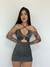 VESTIDO SERENA LUREX PRETO na internet